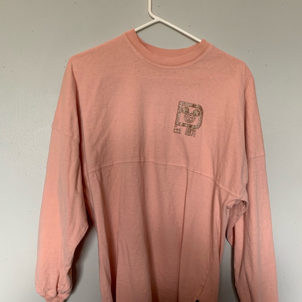 Disney Parks Spirit Jersey Rose Gold